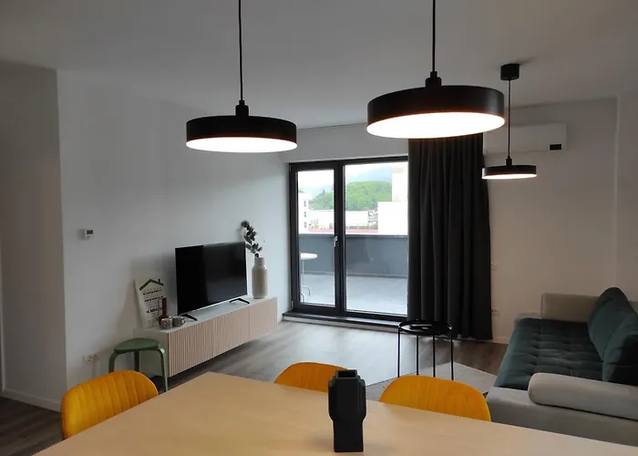 Modern Apartment With Mountain View